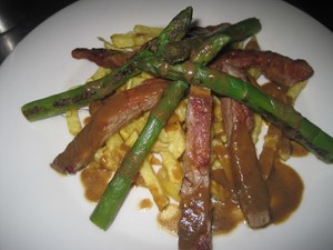 Trigueros con patatas