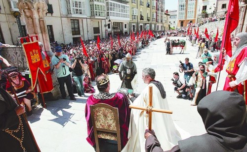 Jura de Santa Gadea y Marcha hacia el destierro