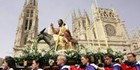 Procesión de la Borriquilla en Plaza del Rey San Fernando, Burgos