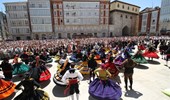 Homenaje a la jota burgalesa en Plaza Mayor, Burgos