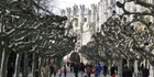 Comitiva de San Lesmes en Paseo del Espolón, Burgos