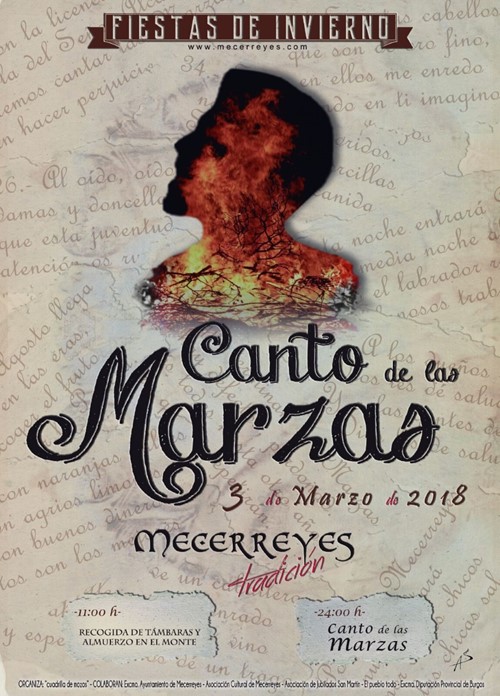 Canto de marzas- hogueras en mecerreyes