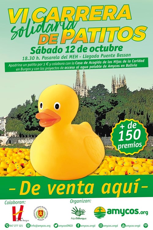 Carrera Solidaria de Patitos de Goma