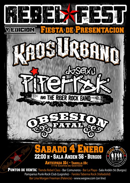 Fiesta de Presentación - V Rebel Fest