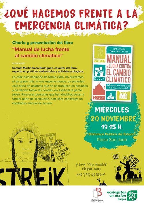 Presentación "Manual de lucha contra el cambio climático"