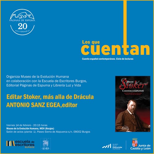 Ciclo Los que cuentan. Editar a Bram Stoker