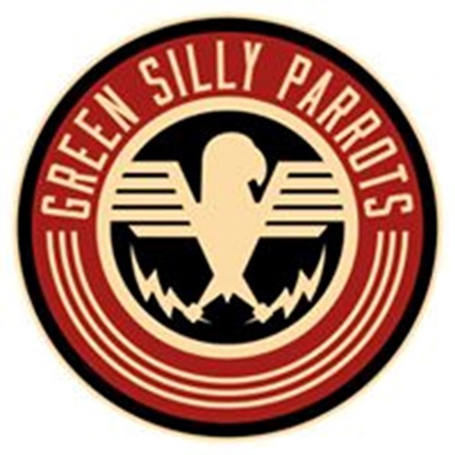 Green Silly Parrots