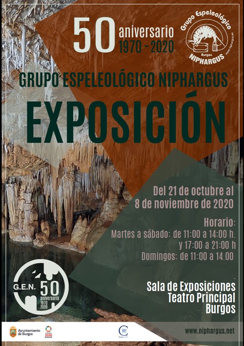 50 aniversario (1970-2020). Grupo Espeleológico Niphargus