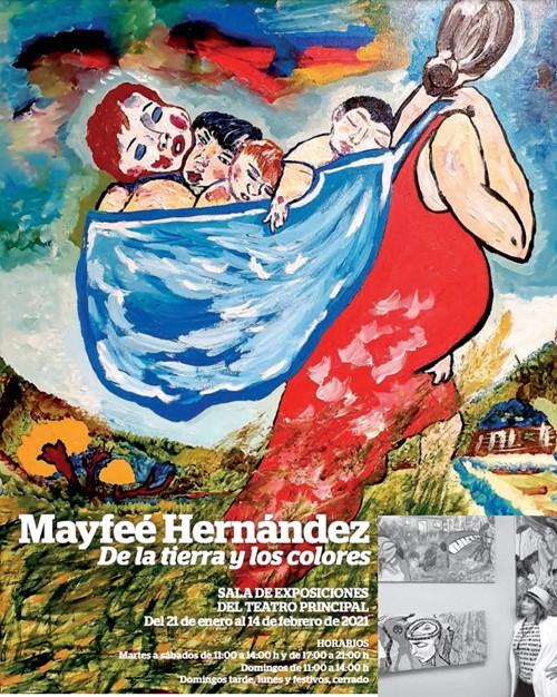 De la tierra y los colores. Mayfeé Hernández