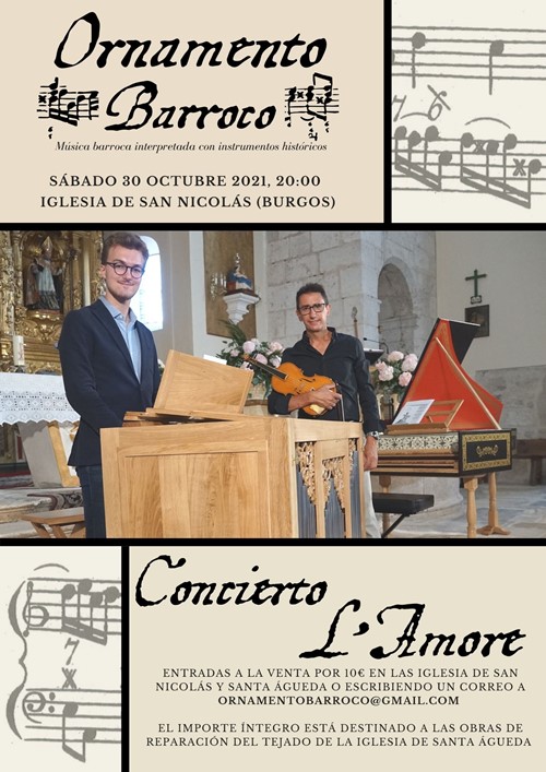 Concierto L'Amore - Ornamento Barroco