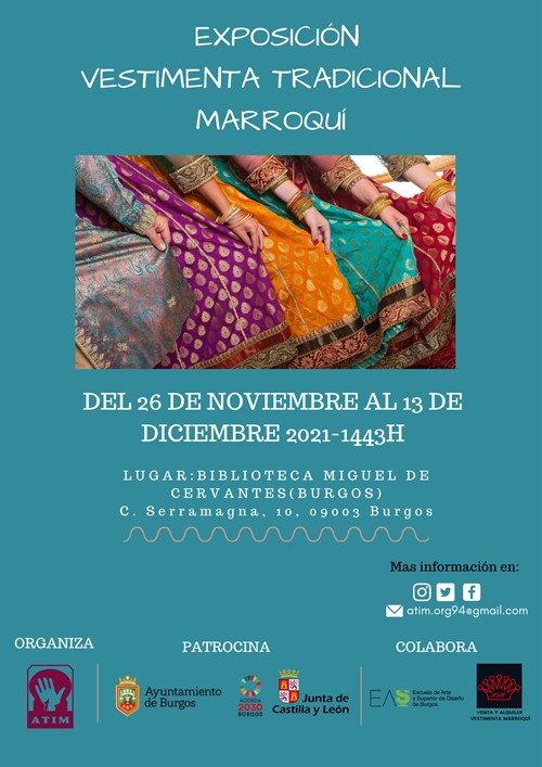 Exposición Vestimenta Tradicional Marroquí