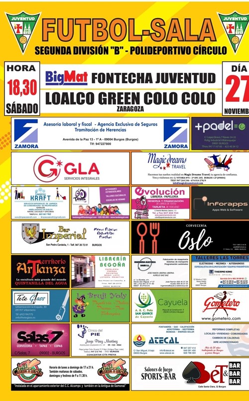 BigMat Juventud - Loalco Green Colo Colo(Zaragoza)