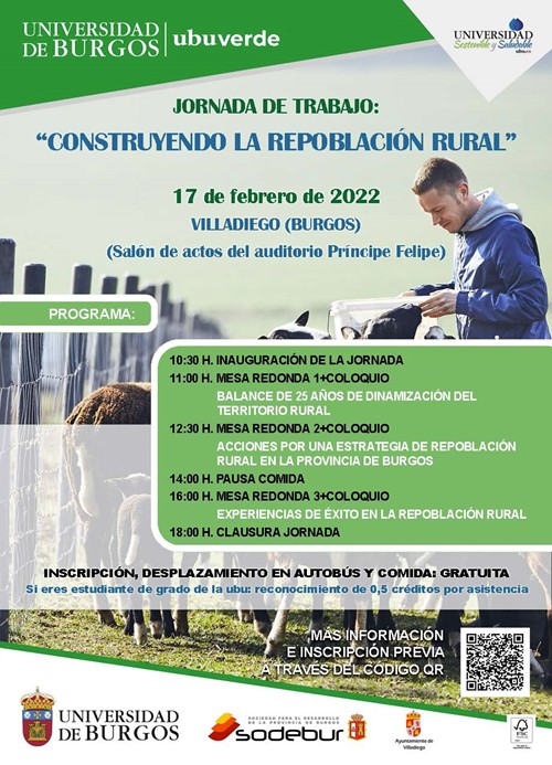 Jornadas: "Buscar inspiración para la repoblación rural"