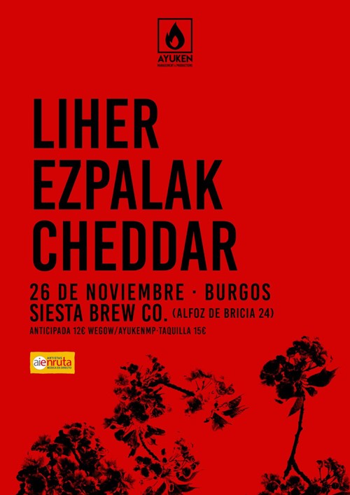 Liher +  Ezpalak + Cheddar