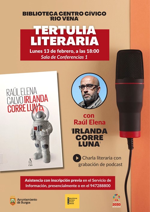 Tertulia literaria con Raúl Elena