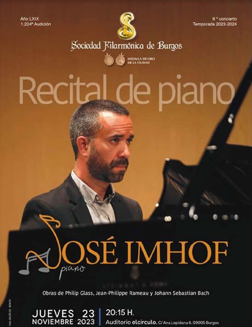 Recital de piano. José Imhof