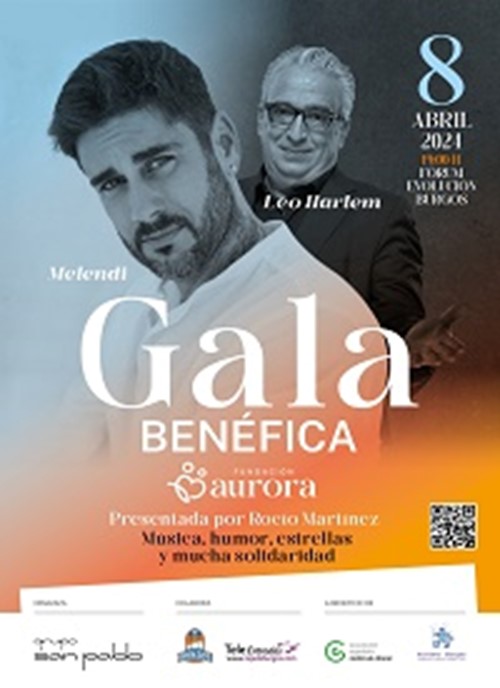 Gala benéfica. Melendi y Leo Harlem