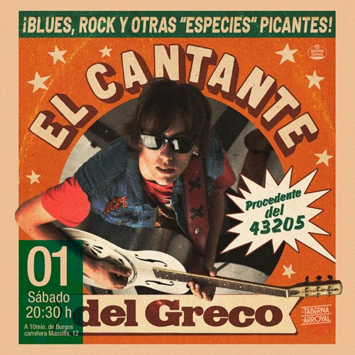 El cantante del greco