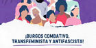 Manifestación del 8M en Plaza del Mío Cid, Burgos