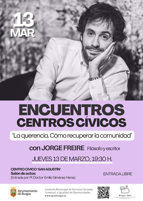 Conferencia con Jorge Freire: Como recuperar la comunidad.