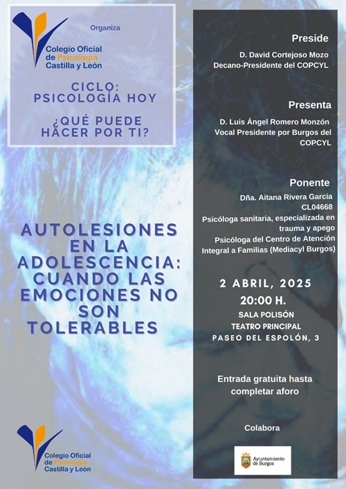 Psicología Hoy: Autotesiones en la adolescencia.