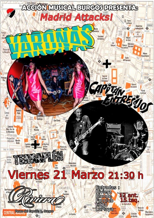 Varonas  + Capitán entresijos + Terraplén