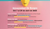 Muestra de Teatro Universitario en Cultural Caja de Burgos, Burgos