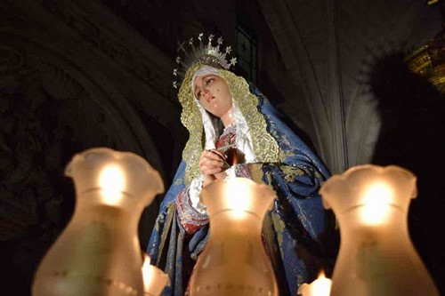 Procesión de la Virgen de las Angustias