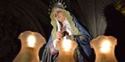 Procesión de la Virgen de las Angustias en Iglesia de San Cosme y San Damián , Burgos