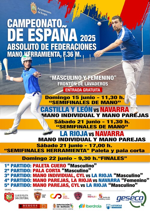 Campeonato de España de Pelota a Mano y Herramienta
