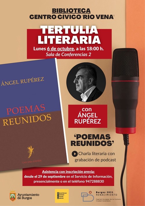 Tertulia literaria con Ángel Rupérez + podcast