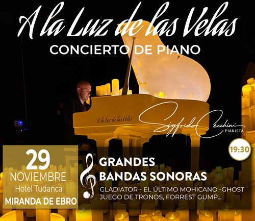 Concierto de piano "Grandes Bandas Sonoras"