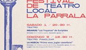 Festival de teatro local la Parrala en Teatro Principal, Burgos