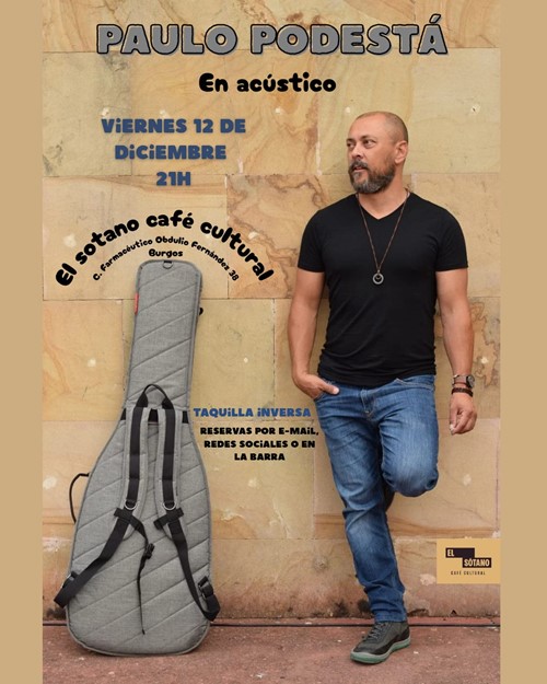 Paulo podestá en acústico