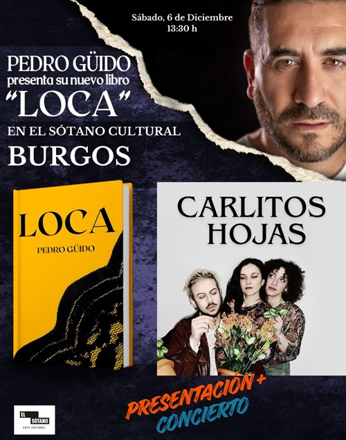 Presentación del libro  "loca" y concierto