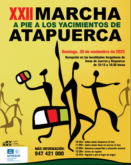 Marcha a pie a los yacimientos de Atapuerca