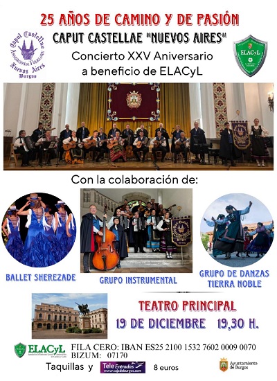 25 Años de camino y de pasión en Teatro Principal, Burgos