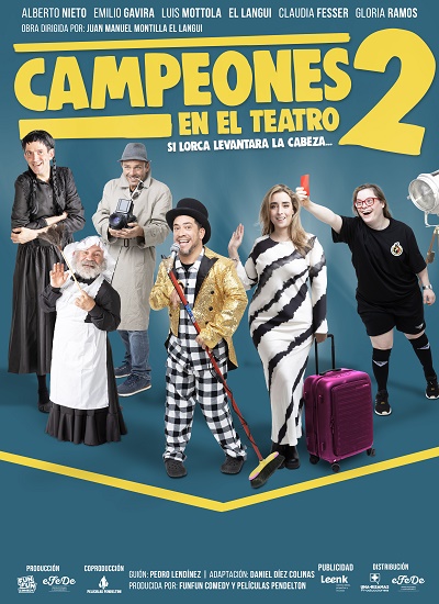 Campeones en el teatro 2 en Auditorio Fórum Evolución Burgos, Burgos
