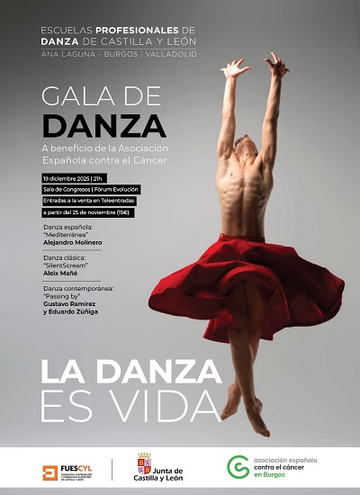La Danza es Vida en Auditorio Fórum Evolución Burgos, Burgos