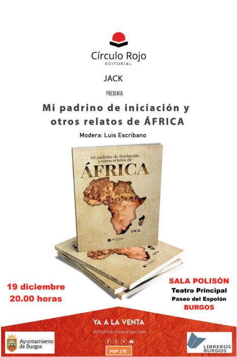 Mi padrino de iniciación y otros relatos de África en Sala Polisón, Burgos