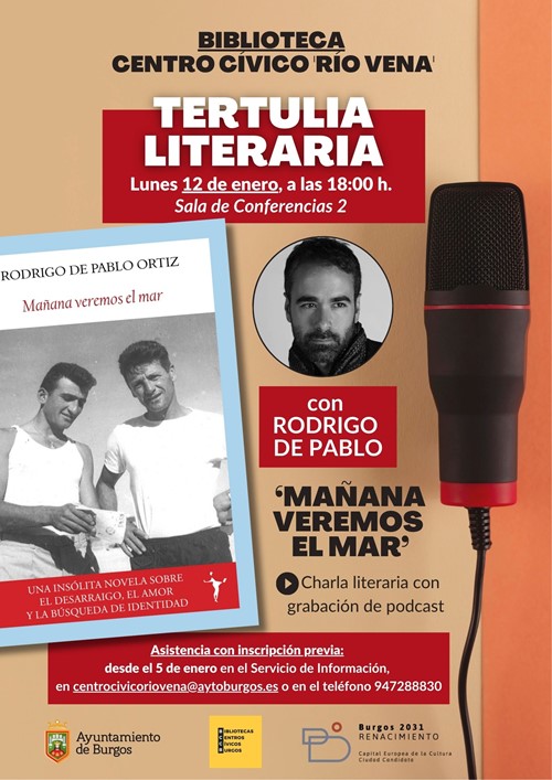 Tertulia literaria con Rodrigo de Pablo