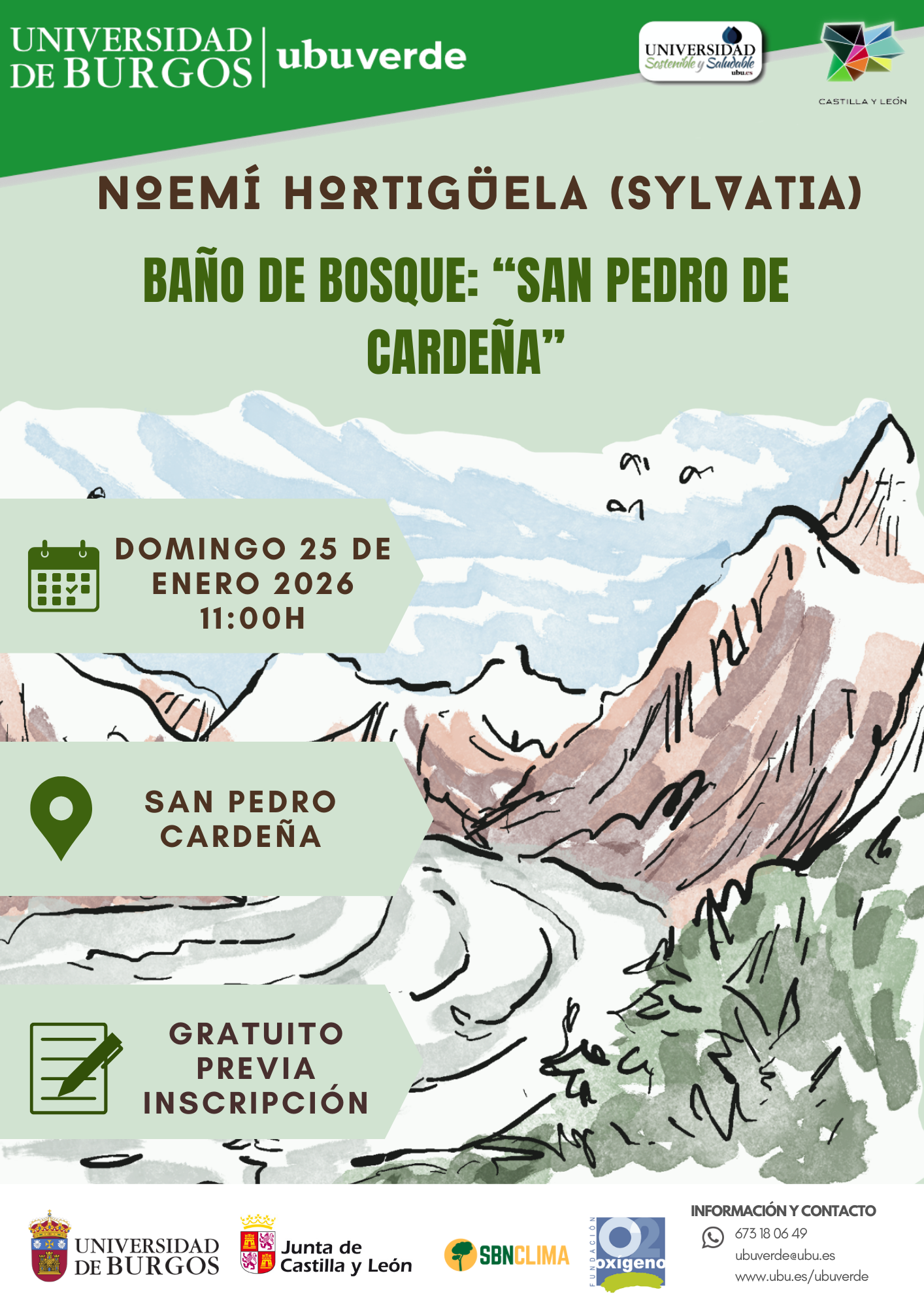 Baño de Bosque: San Pedro de Cardeña con Sylvatia en Monasterio de San Pedro de Cardeña, Castrillo del Val, Burgos