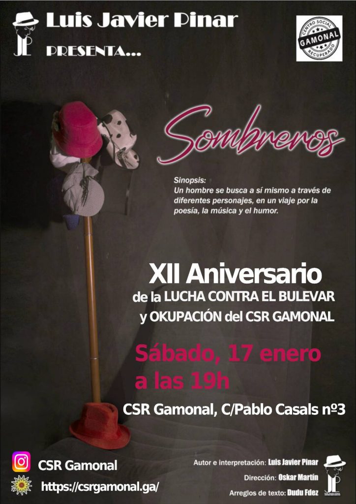 Sombreros en Centro Social Recuperado, Burgos