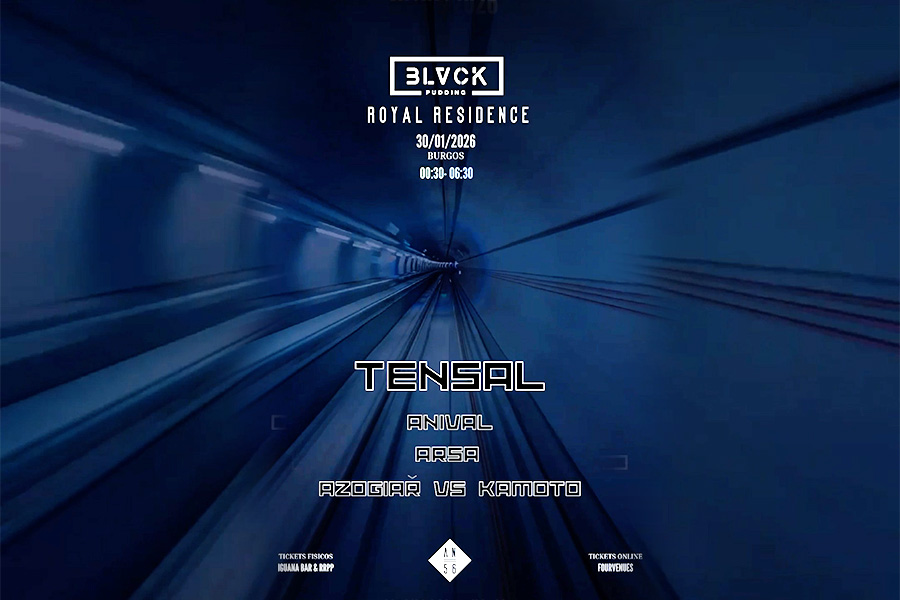 Blvckpudding. Royal Residence en Sala Andén 56, Burgos