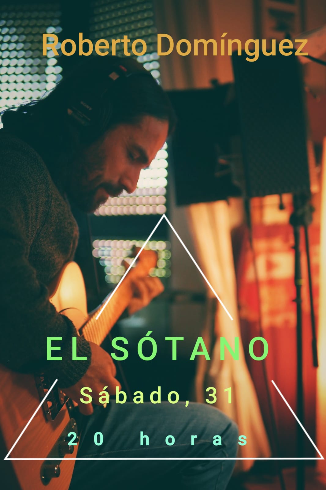 Roberto Dominguez en El Sótano Café Cultural, Burgos