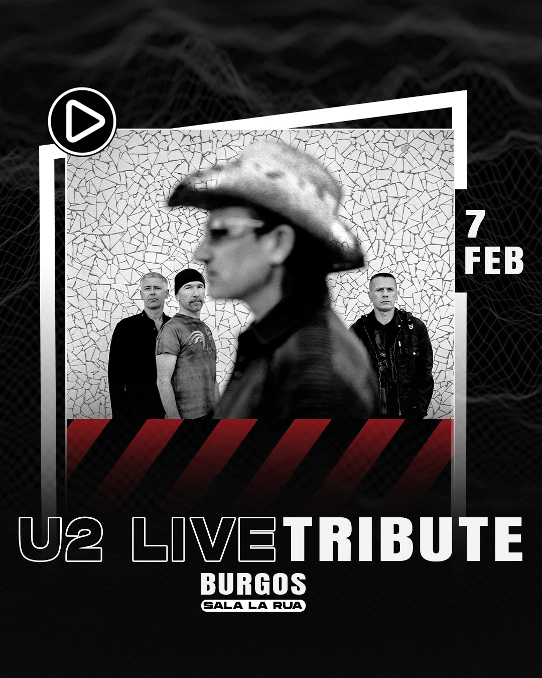 U2Live Tribute en La Rúa, Burgos