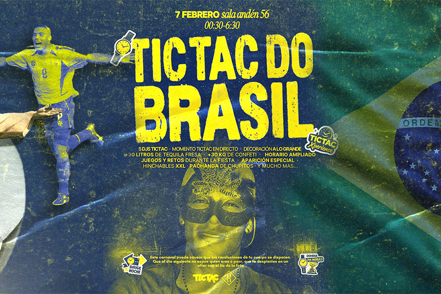 Tic Tac do Brasil en Sala Andén 56, Burgos