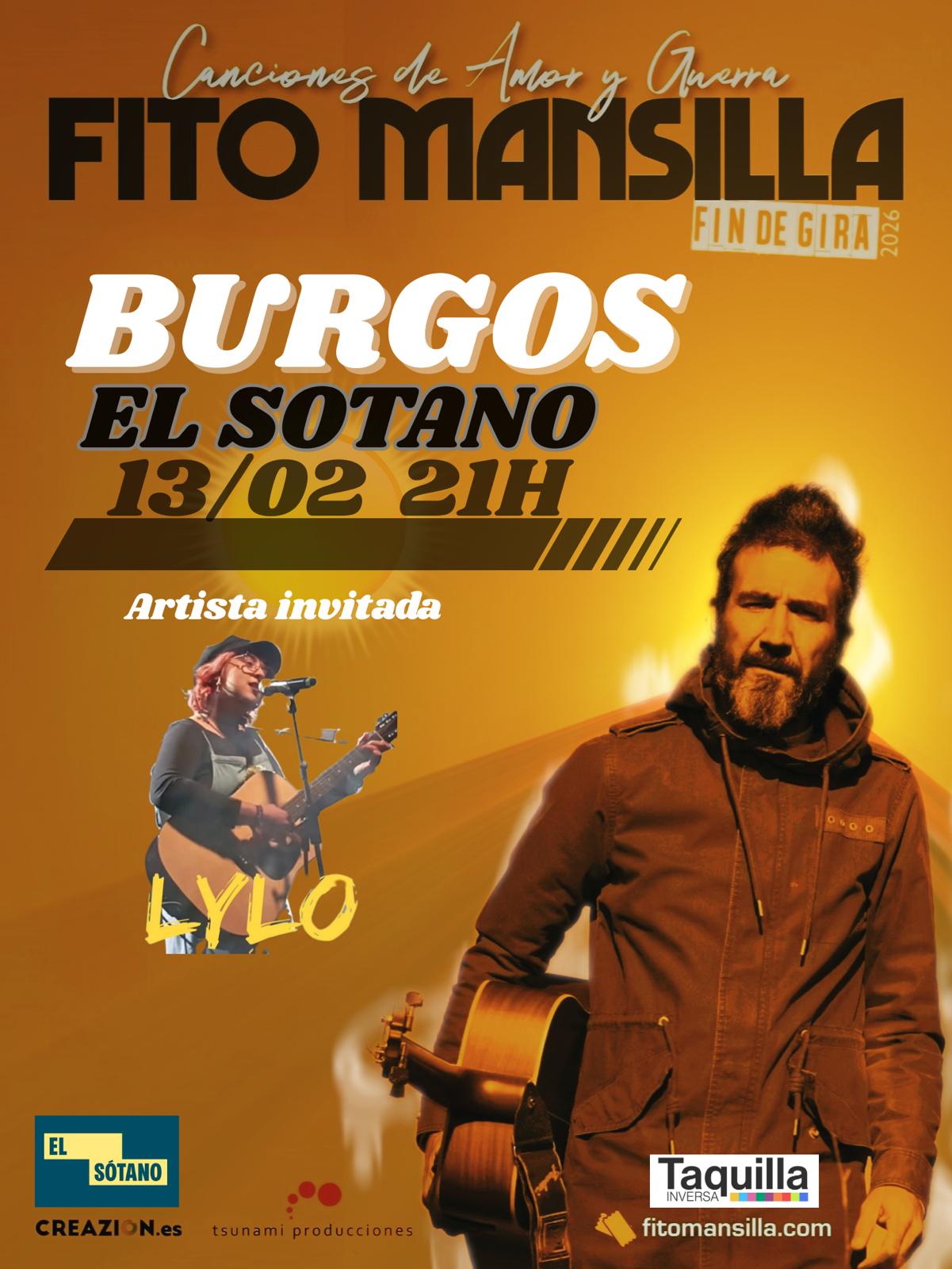Fito mansilla & lylo en El Sótano Café Cultural, Burgos