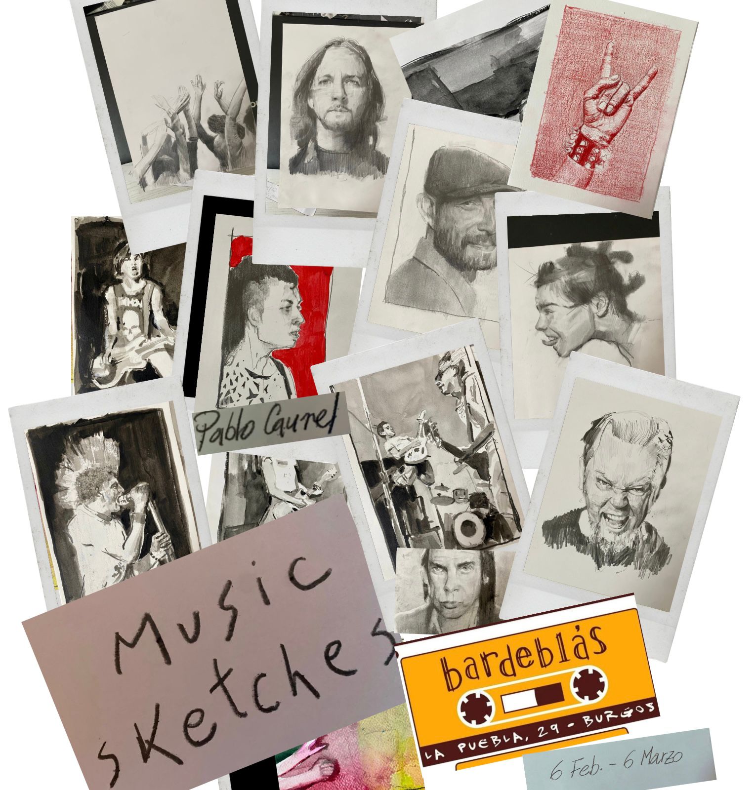 Music Skeches de Pablo Caurel en Bardeblás, Burgos