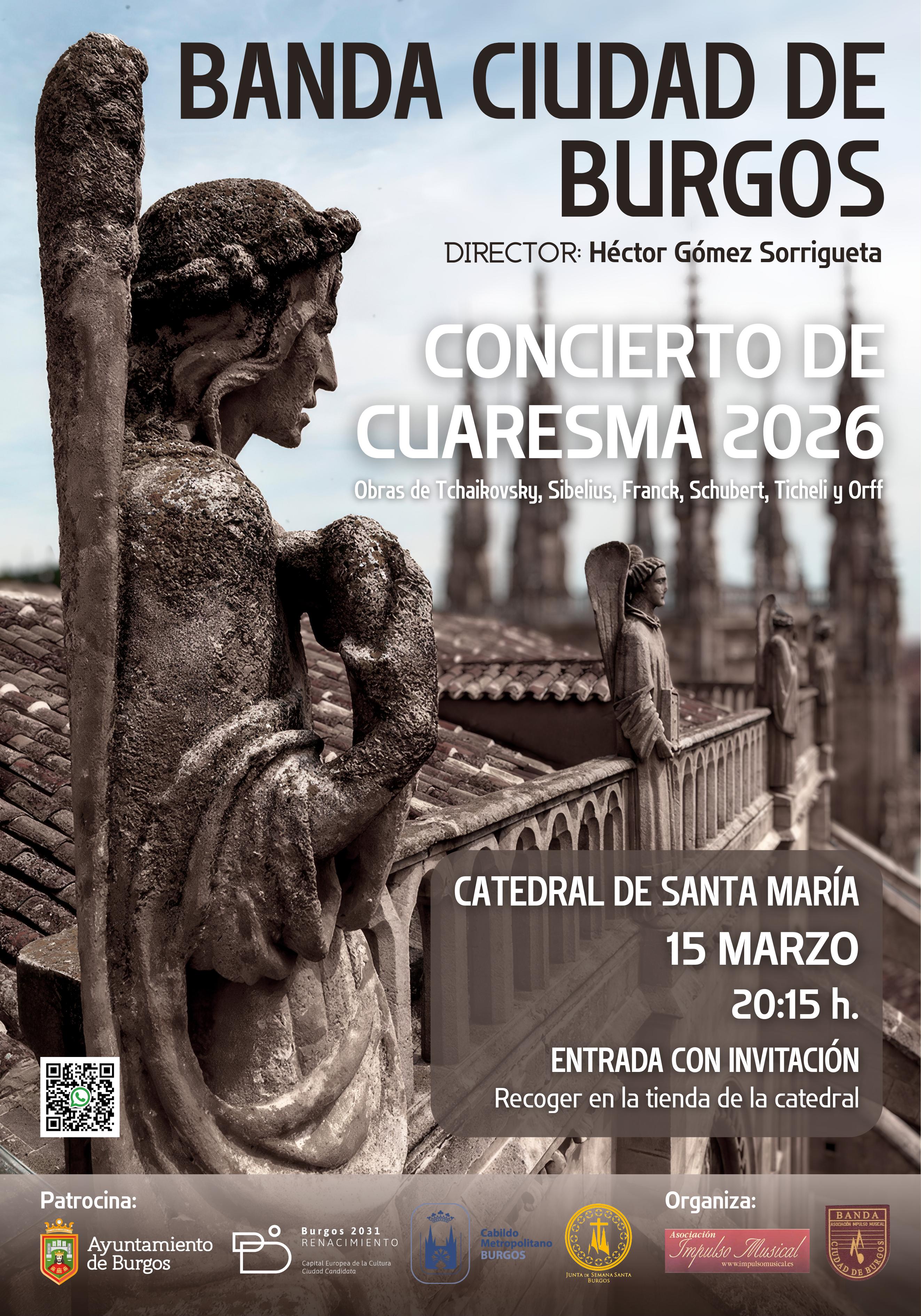 Banda Ciudad de Burgos en Catedral de Burgos, Burgos